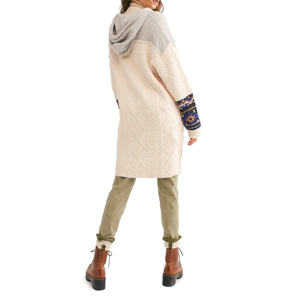 Free People Capture the Moment Hoodie Sweater - Picture 3 of 4